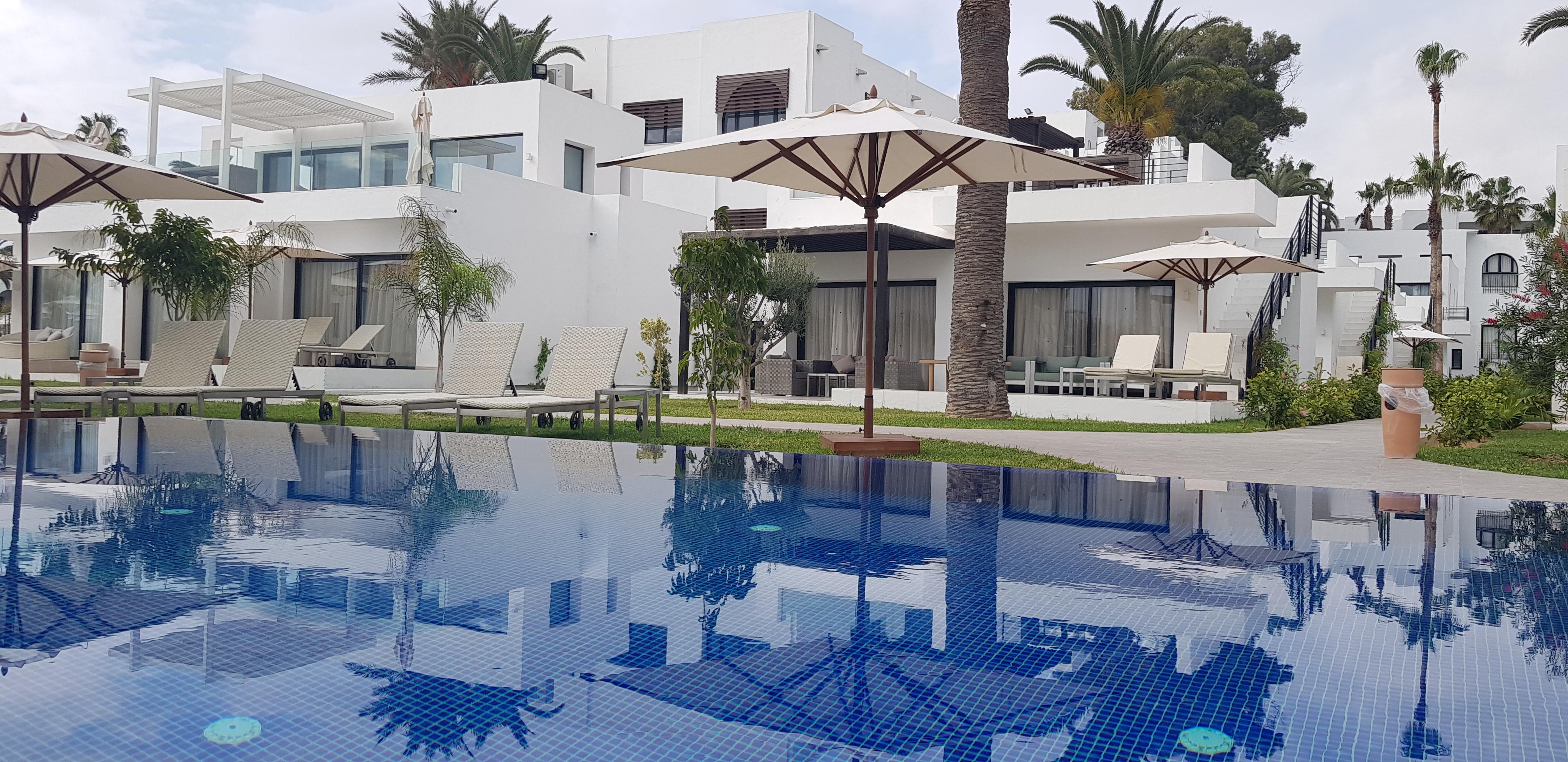 Les Orangers Garden Villas And Bungalows Ultra All Inclusive Хамамет Екстериор снимка The hotel's pool