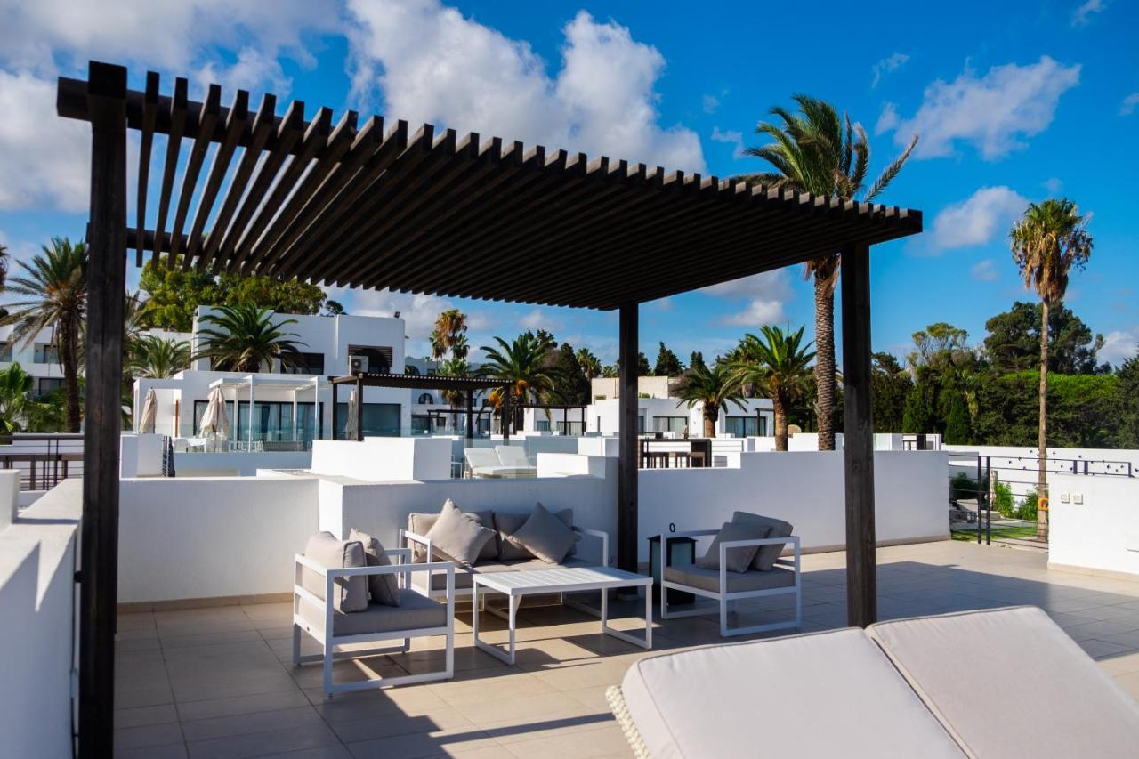 Les Orangers Garden Villas And Bungalows Ultra All Inclusive Хамамет Екстериор снимка Pergola